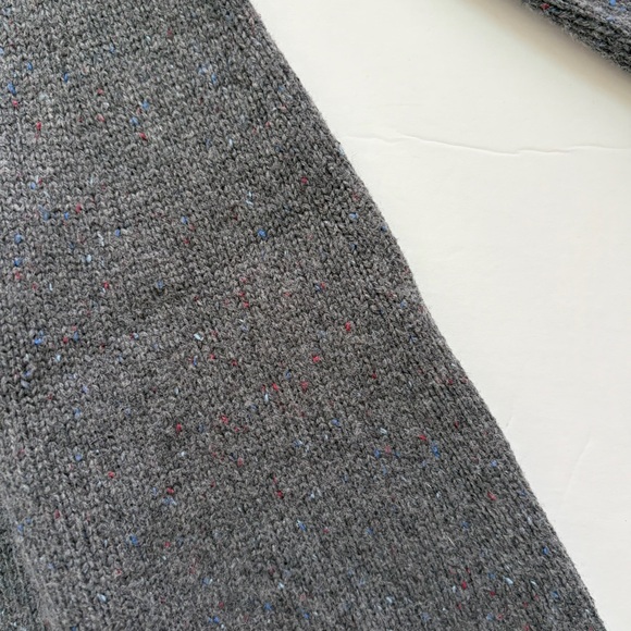 Hanna Andersson Charcoal Dress with Navy and Crimson Details - Picture 3 of 5